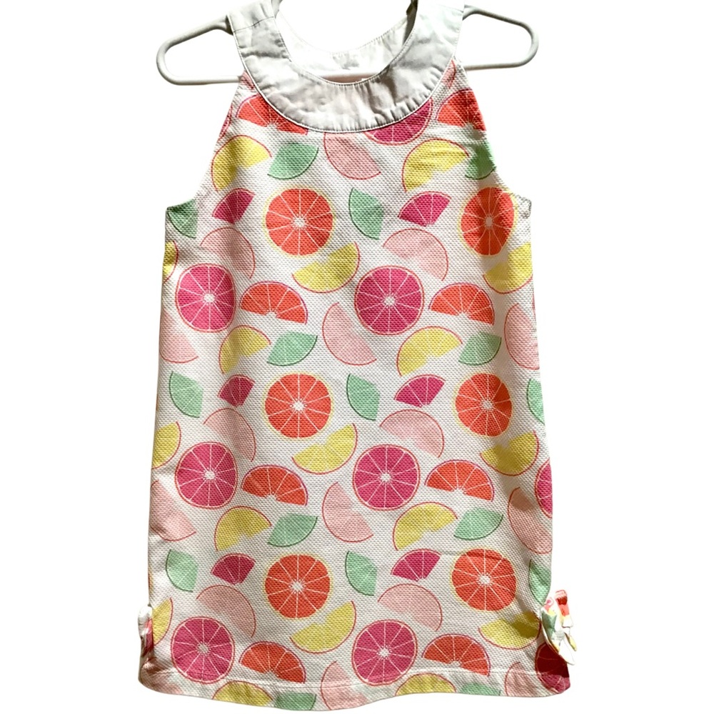 Gymboree Girls Summer Dress Fruit Pattern‎ Multicolor